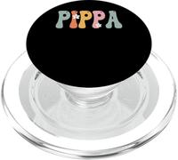 Pippa con Estampado Retro Genial para mamá, Linda Abuela Divertida para el Día de la Madre PopSockets PopGrip para MagSafe