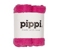 Pippi (4 unidades de rizo Manopla Toallas de lavado de 4 unidades en rosa