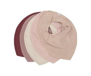 Pippi Babywear - Juego de 5 baberos triangulares, Tundra, Talla única