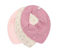 Pippi Bandana Bib Girl -AOP (paquete de 3)