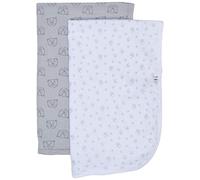 Pippi Bebé-Niños 2er Pack Baby Unisex Decke Für Wickeln, Spielen Und Schutz Geeignet Conjunto de baño Not Applicable, Multicolor (Harbor Mist 190), Talla Única (Talla del Fabricante: 70X70)