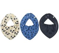 PIPPI Bebé-Niños Bandana bib Boy Pañuelos triangulares, Vallarta Blue, Talla única