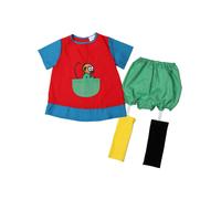 Pippi Conjunto azul / pueblo / amarillo / verde hierba / rojo / negro 50-92 azul / pueblo / amarillo / verde hierba / rojo / negro