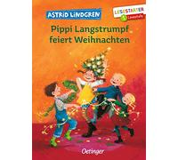 Pippi Langstrumpf feiert Weihnachten: Lesestarter. 1. Lesestufe