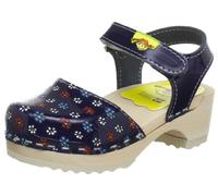 Pippi Langstrumpf Krusmyntha, Zuecos Niña, Azul (Blau (Blue), 31