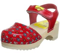Pippi Langstrumpf Krusmyntha, Zuecos Niña, Rojo (Rot (Red), 31