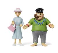 PIPPI Longstocking Mini casa de muñecas People - Accesorios de casa de muñecas de plástico para niñas y niños, 10 cm, a Partir de 3 años