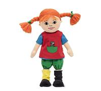 PIPPI Longstocking - Muñeca parlante - Muñeca de Aniversario de 75 años - 11 Refranes Pippi en 6 Idiomas - Muñecas Suaves para niñas y niños - Muñeca de Trapo de 40 cm - A Partir de 10 Meses