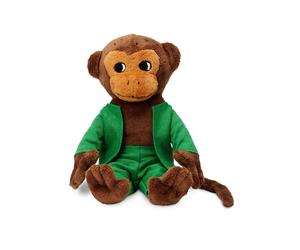 Pippi Peluches 'Herr Nilsson' marrón claro / marrón oscuro / verde / negro S-XXL marrón claro / marrón oscuro / verde / negro