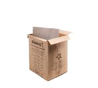PIPPO Saco de papel de recogida húmeda 10l - 50 unidades