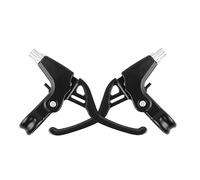 PIQIUQIU 1 Par de barras de freno para bicicletas, freno de mano de pinzas de freno para bicicletas de carretera MTB de aleación de aluminio, 2,2 cm de diámetro (negro)