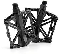 PIQIUQIU Universal Pedales Bicicleta Montaña Carretera, Aluminio Antideslizante 9/16 Pulgadas Pedales Ciclismo