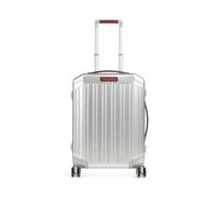 PIQUADRO Trolley Aluminium S Grigio/Cuoio