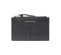 Piquadro Ashley Cartera Piel natural 14.5 cm negro