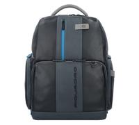 Piquadro BagMotic Mochila de negocios RFID Piel 44 cm Compartimento para portátil negro