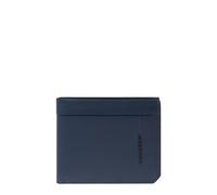 Piquadro - Billetera con Compartimento para Documentos Extraíble - Accessories - Hombre - Azul - ONE SIZE -