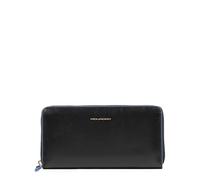 Piquadro - Billetera con Cremallera - Accessories - Mujer - Negro - ONE SIZE -