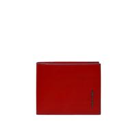 Piquadro - Billetera con ventana de identificación abatible - Accessories - Hombre - Rojo - ONE SIZE -