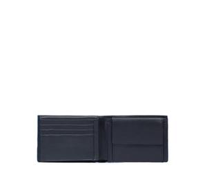 Piquadro Billetera Hombre con portadocumentos Hombre Cuero Negro