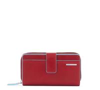 Piquadro - Billetera mujer con monedero y tarjetero - Accessories - Mujer - Rojo - ONE SIZE -