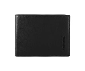 Piquadro - Billetero hombre con porta DNI desplegable - Accessories - Hombre - Negro - ONE SIZE -