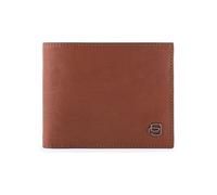 Piquadro Black Square Cartera Piel natural 11 cm marrón