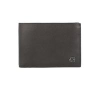 Piquadro Black Square Cartera Piel natural 12.5 cm marrón