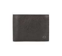 Piquadro Black Square Cartera Piel natural 12.5 cm marrón