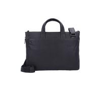 Piquadro Black Square Maletín Piel natural 42 cm Compartimento para el portátil marrón