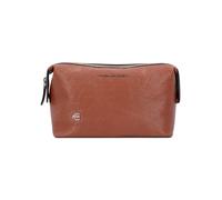 Piquadro Black Square Neceser Piel natural 23 cm marrón