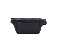Piquadro Black Square Riñonera Piel natural 31 cm negro