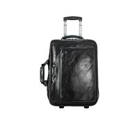 Piquadro Blue Square 2 ruedas Trolley ejecutivo Piel natural 51 cm Compartimento para el portátil negro