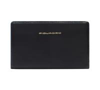 Piquadro - Blue Square Bifold Wallet - Accessories - Mujer - Negro - ONE SIZE -