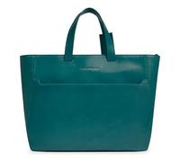 Piquadro Blue Square Bolsa de compras Piel 40 cm petróleo