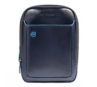 Piquadro Blue Square Bolsa de hombro Mini Bag Piel 17 cm azul