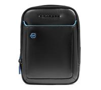 Piquadro Blue Square Bolsa de hombro Mini Bag Piel 17 cm negro