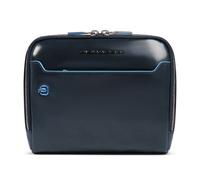Piquadro Blue Square Bolsa de hombro Piel 21 cm azul