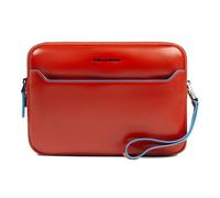 Piquadro Blue Square Bolsa de hombro Piel 23 cm rojo