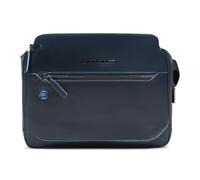 Piquadro Blue Square Bolsa de hombro Piel 27 cm azul