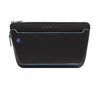 Piquadro Blue Square Bolsa de hombro Piel 30 cm negro