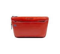 Piquadro Blue Square Bolsa de hombro Piel 30 cm rojo