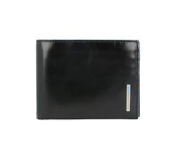 Piquadro Blue Square Cartera Piel natural 12.5 cm negro