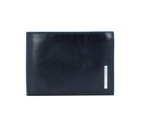 Piquadro Blue Square Cartera Piel natural 12.5 cm negro