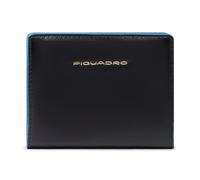 Piquadro Blue Square Women´s Bifold Wallet RFID S Black