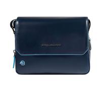 Piquadro Blue Square Mensajero Piel 23 cm azul