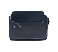 Piquadro Blue Square Bolsa de hombro Piel 27 cm azul