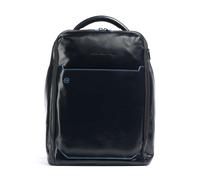 Piquadro Blue Square | Mochila | azul | 16 L | cuero de vaca de grano fino