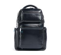 Piquadro Blue Square | Mochila | azul | 19 L | cuero de vaca de grano fino