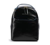 Piquadro Blue Square | Mochila | negro | 5 L | cuero de vaca de grano fino