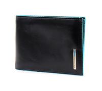 Piquadro Blue Square Monedero, 0.43 Liters, Azul (BLU Notte)